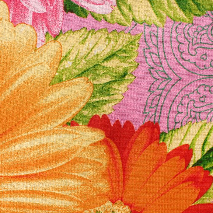 Полотенце банное вафельное Любава 2 роз. 100х150 см, 150г/м хл100%