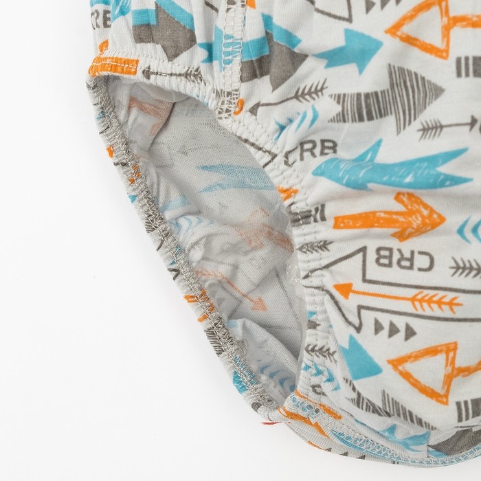 Трусы для мальчика, рост 134 см, цвет серый