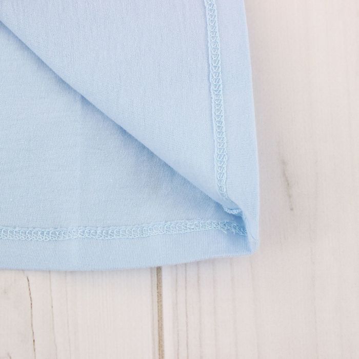 Майка для мальчика, рост 140 см, цвет голубой