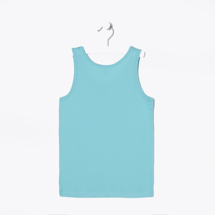 Майка для мальчика, рост 152-158 см, цвет бирюзовый