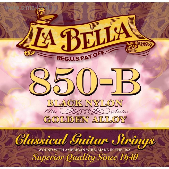 цена Струны для классической гитары La Bella 850B