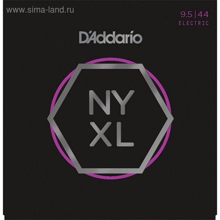 фото Струны для электрогитары d'addario nyxl09544 nyxl d`addario