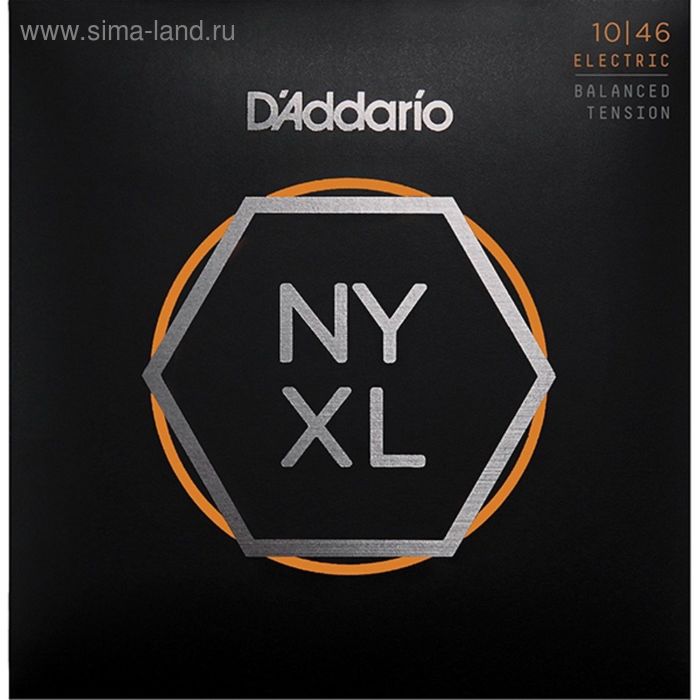 фото Струны для электрогитары d'addario nyxl1046bt nyxl d`addario