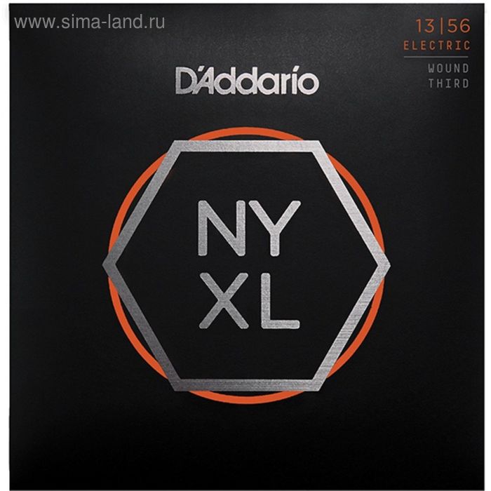 фото Струны для электрогитары d'addario nyxl1356w nyxl d`addario