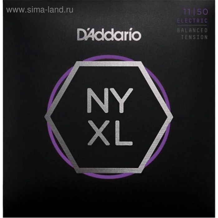 фото Струны для электрогитары d'addario nyxl1150bt nyxl d`addario