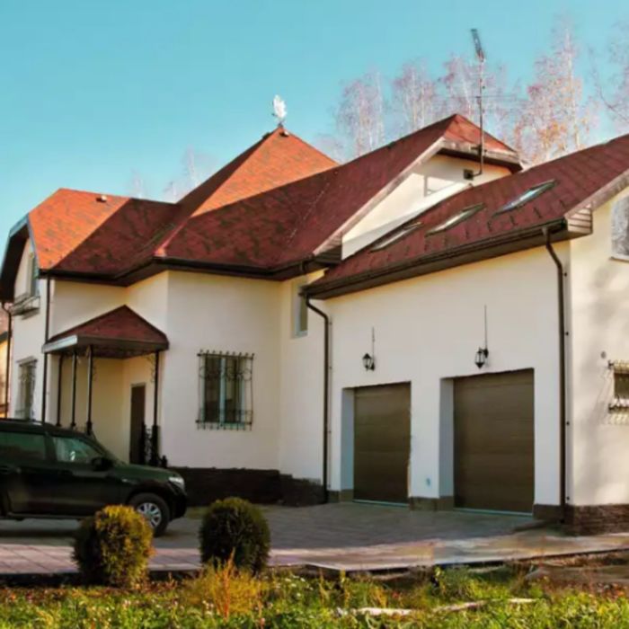 Гибкая Черепица Шинглас, Финская Соната, Красный, 1уп. 3м2, 1000х317 мм