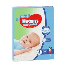 

Подгузники Ultra Comfort Giga Pack для мальчиков, для мальчиков, размер 3, 5-9 кг, 94 шт