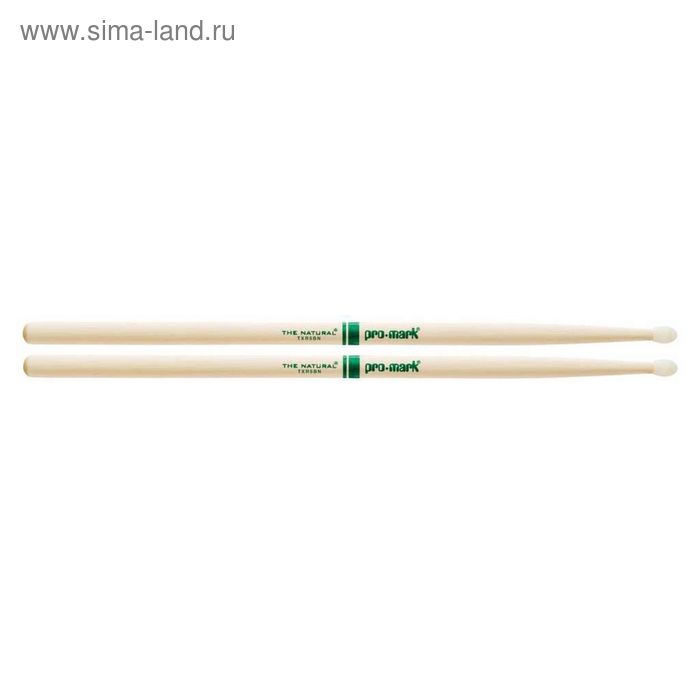 Барабанные палочки Pro Mark TXR5BN 5B The Natural , орех гикори, нейлоновый наконечник vic firth 5b барабанные палочки