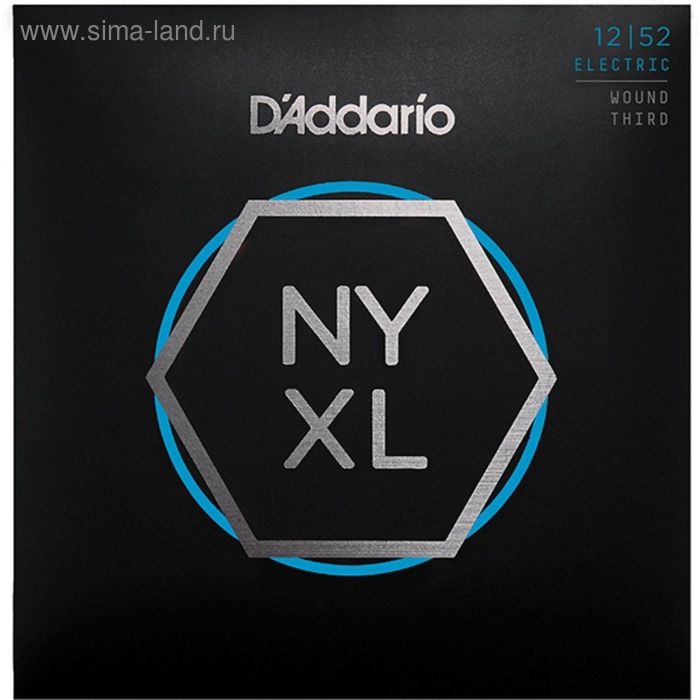 фото Струны для электрогитары d'addario nyxl1252w nyxl d`addario