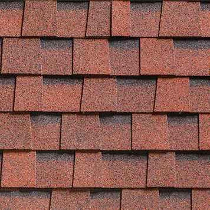 Гибкая Черепица Шинглас, Ранчо, красный, 1уп. 2м2, 1000х335 мм