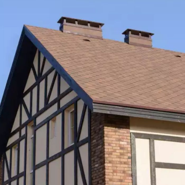 Гибкая черепица "Шинглас", серия "Классик", нарезка "соната" цвет виски/оникс, в 1 уп. 3 м², 1000 × 317 мм