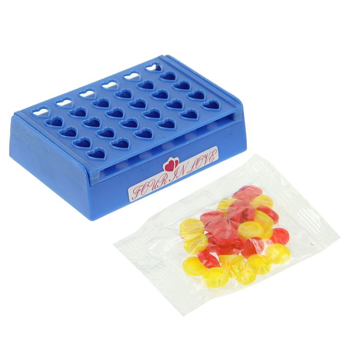 Бинго, 4 in love, отверстия-сердечки, 6х8см