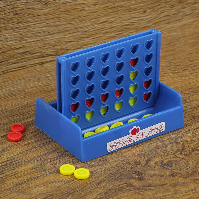 Бинго, 4 in love, отверстия-сердечки, 6х8см