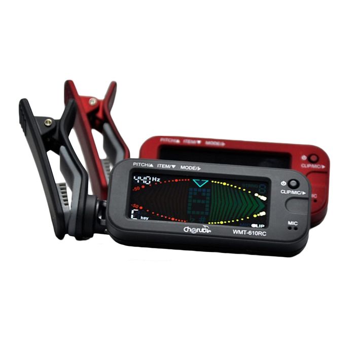 Цифровой тюнер-метроном на поворотной прищепке Cherub WMT-610RC