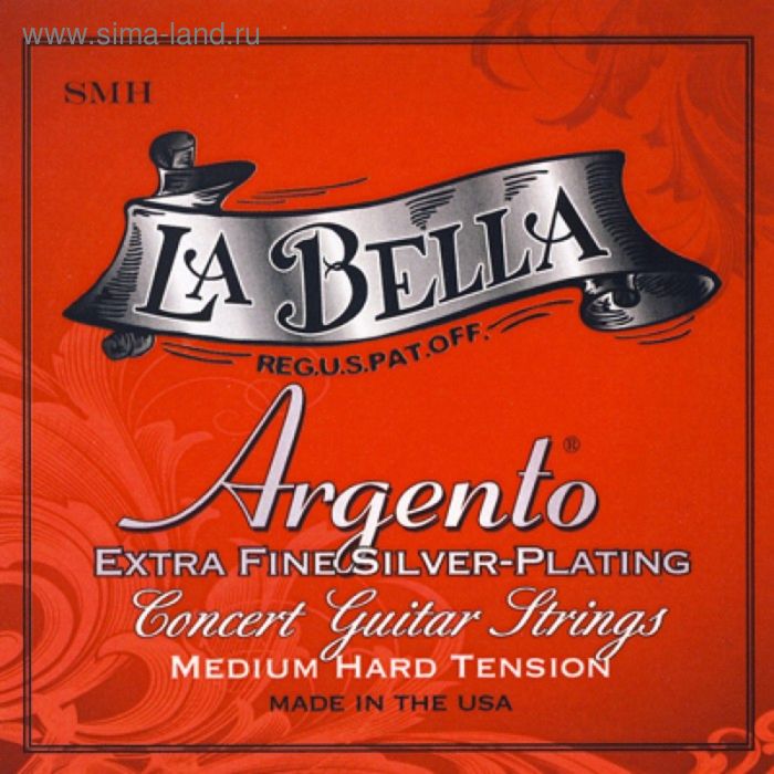 

Струны для классической гитары La Bella SMH Argento