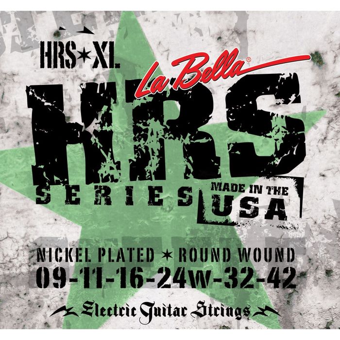 Струны для электрогитары La Bella HRS-XL Hard Rockin Steel Extra Light