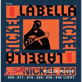 

Струны для электрогитары La Bella N946 Nickel 200 Roller Wound