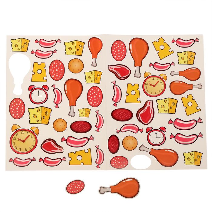 Настольная игра "Пока котэ спит", с магнитными удочками