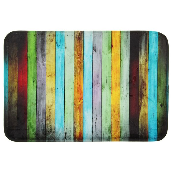 Коврик для ванной "Цветное дерево"