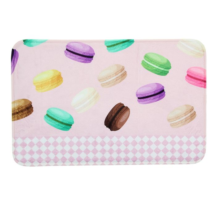 Коврик для ванной "Макаруны"