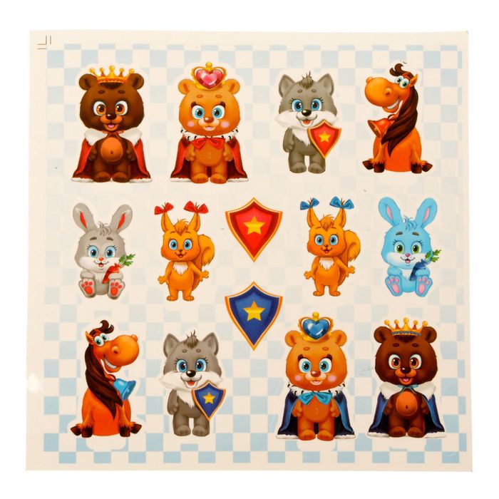 Шахматы детские "Для самых маленьких", зверята