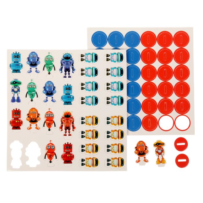 Шахматы детские "В мире роботов"