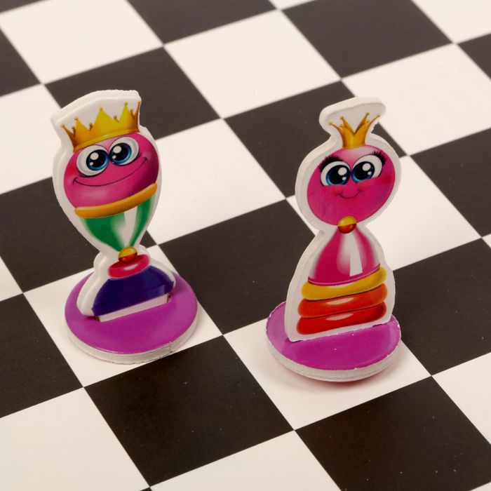 Шахматы детские "Веселые смайлы"