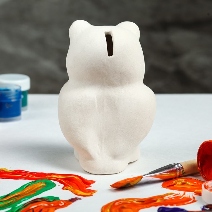 Копилка-раскраска "Сова"