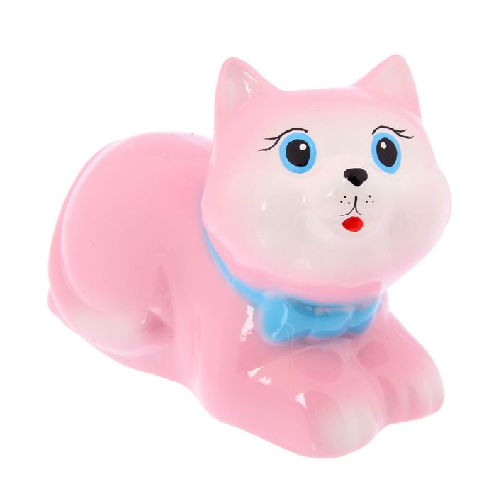 Сувенир "Котятки" глянец, розовый