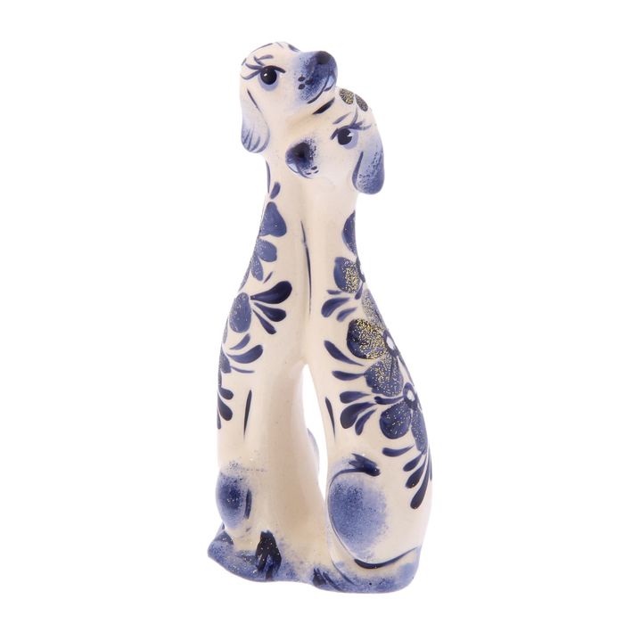 Сувенир "Свидание" гжель, 16,5 см