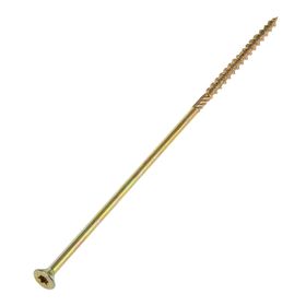 

Саморез конструкционный INFIX, 6х220 мм, потай, Torx30, жёлтый цинк