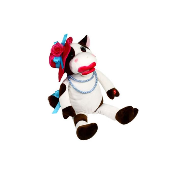 Мягкая музыкальная игрушка "Корова Бессамумуча"