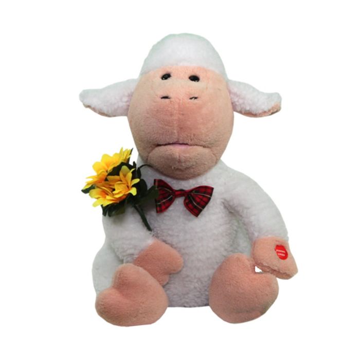 Мягкая музыкальная игрушка "Барашек Ромашкин"