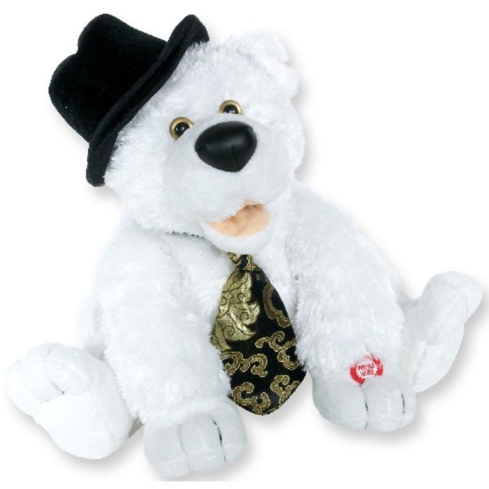 Мягкая музыкальная игрушка "Медвежонок Августин"