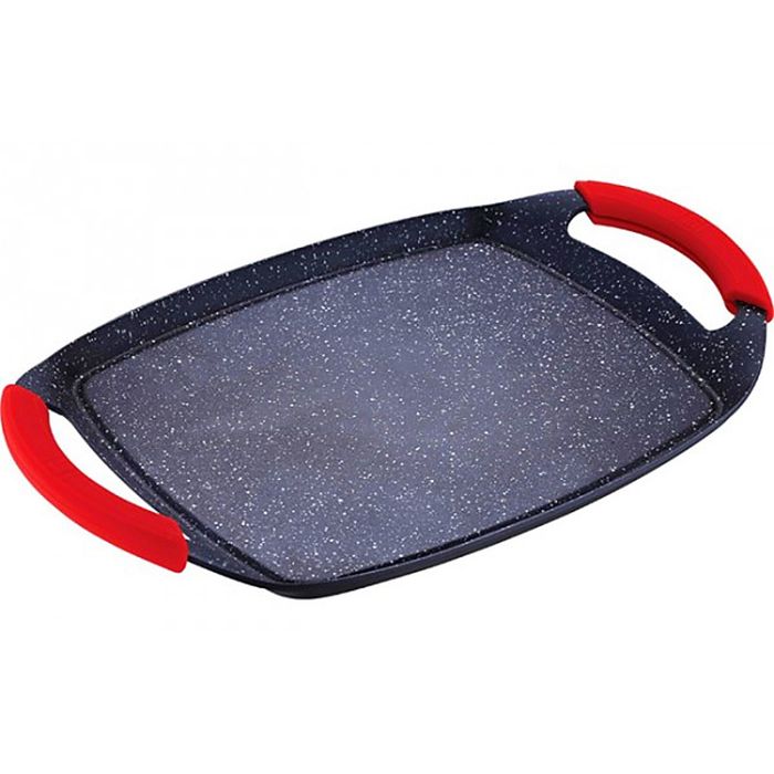 Противень для гриля 36х23 см, литой алюминий, мраморное покрытие