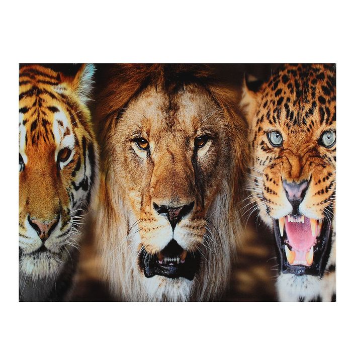 Картина на подрамнике "Хищники"