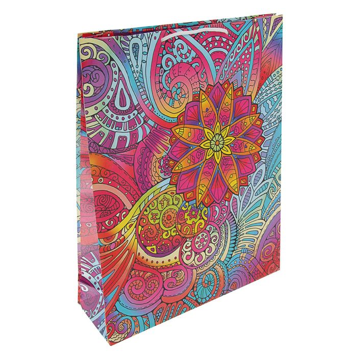 Пакет подарочный "Фантазия", 42.5 х 33 х 10 см