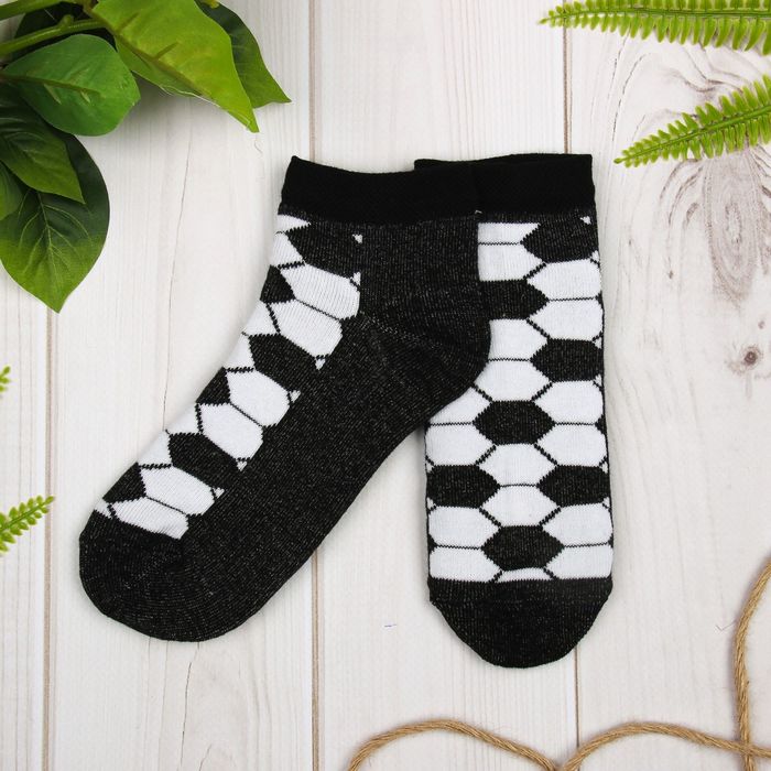 Носки детские "Футбол", 22-24 см, 12-14 лет