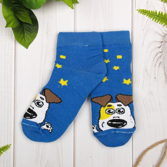 Носки детские "Бобик", 18-20 см, 7-9 лет