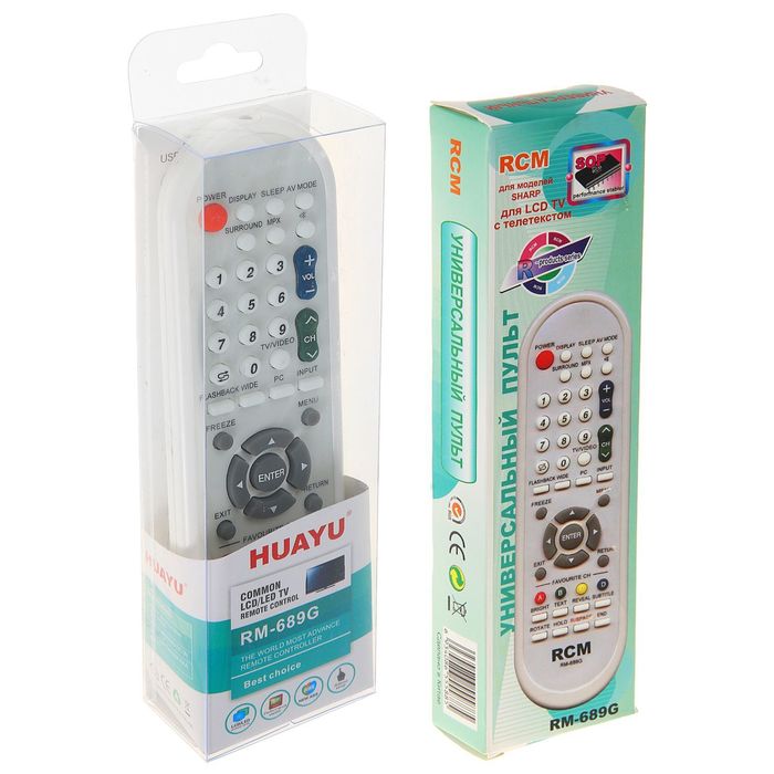 Пульт универсальный Huayu LCD RM-689G