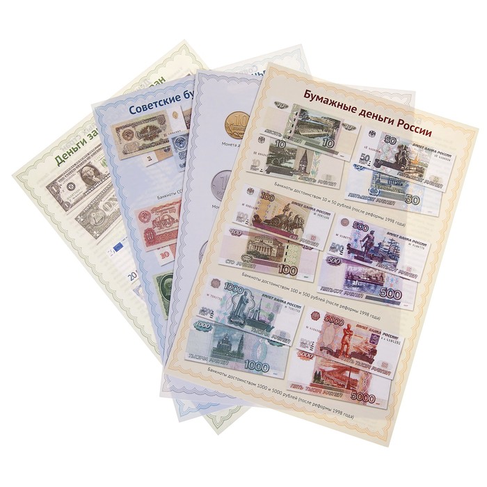 Набор "Бумажные деньги России"