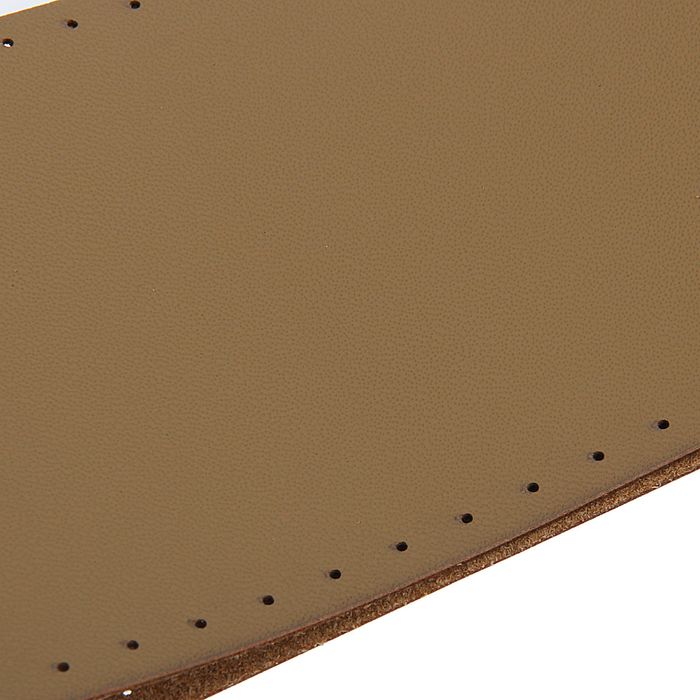 Сшивной чехол TORSO на руль 38 см, искусственная кожа, бежевый