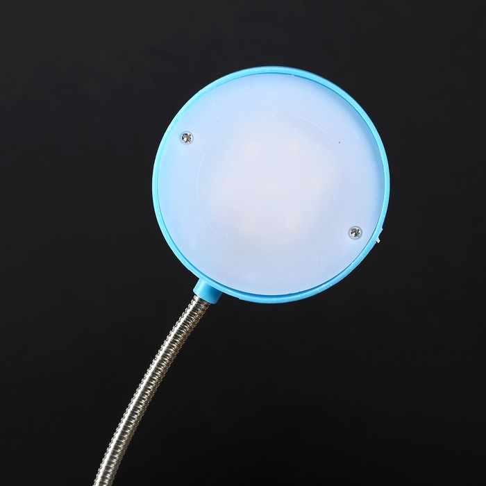 Лампа настольная LEDх7 от батареек "Сочная" МИКС 18х8х8 см