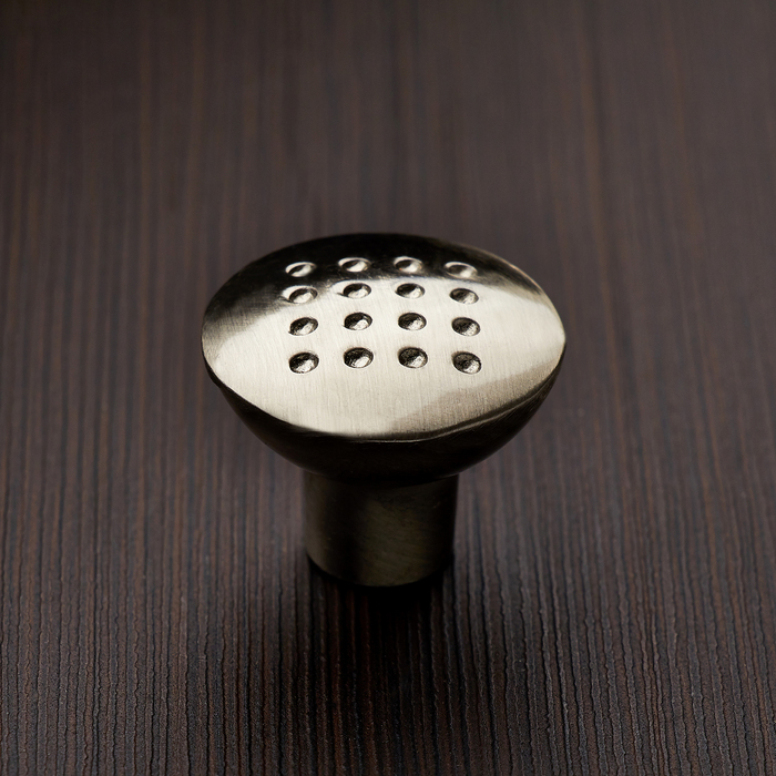 Ручка-кнопка РК010, цвет матовый никель