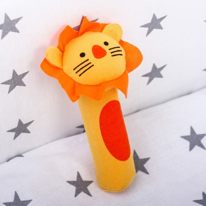 Мягкая игрушка с пищалкой «Лёвушка»