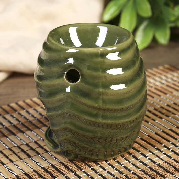 Аромалампа керамика "Волны" МИКС 9,5х7х7 см