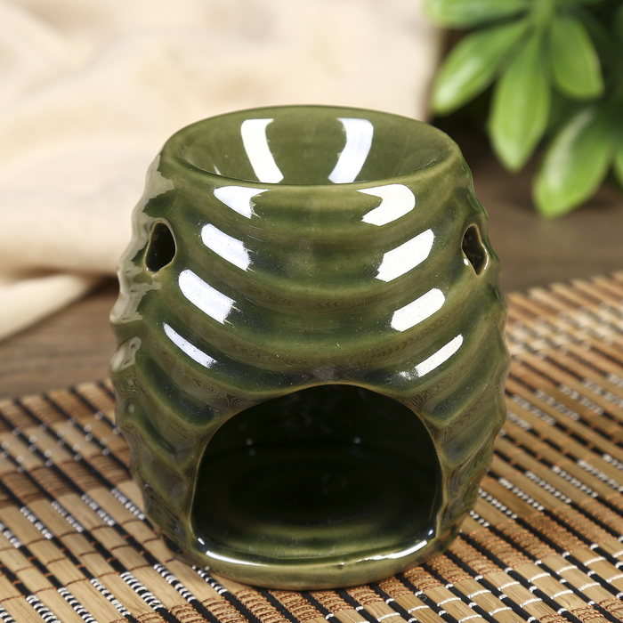 Аромалампа керамика "Волны" МИКС 9,5х7х7 см