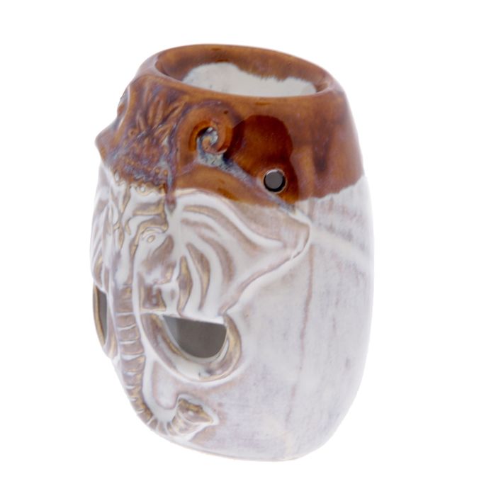 Аромалампа керамика "Индийский слон" МИКС 11х7х7 см