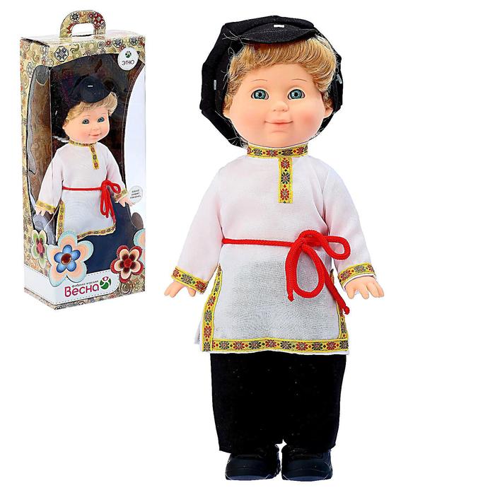 Кукла "Митя" в русском костюме со звуковым устройством