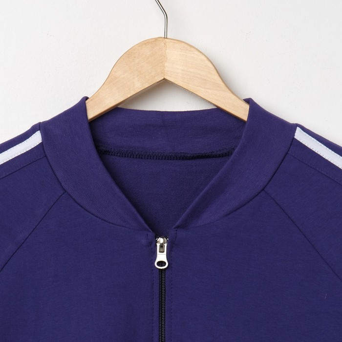 Костюм спортивный мужской (толстовка, брюки) МКS 15-005 цвет индиго, размер 50